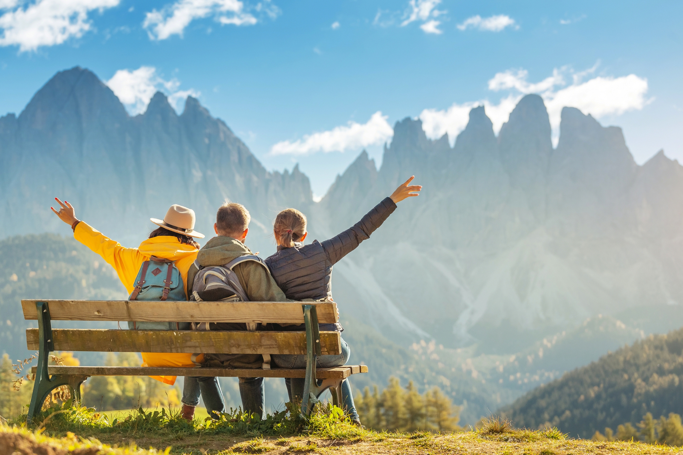 Villnößtal in den Dolomiten