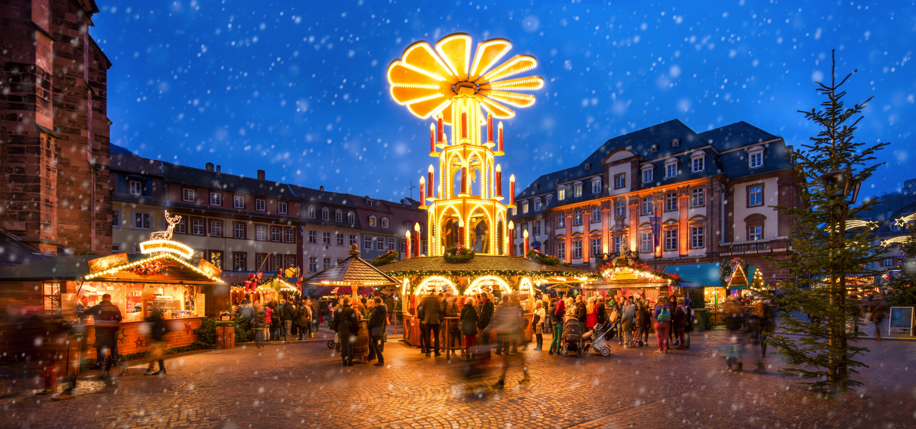 Weihnachtsmarkt in Heidelberg