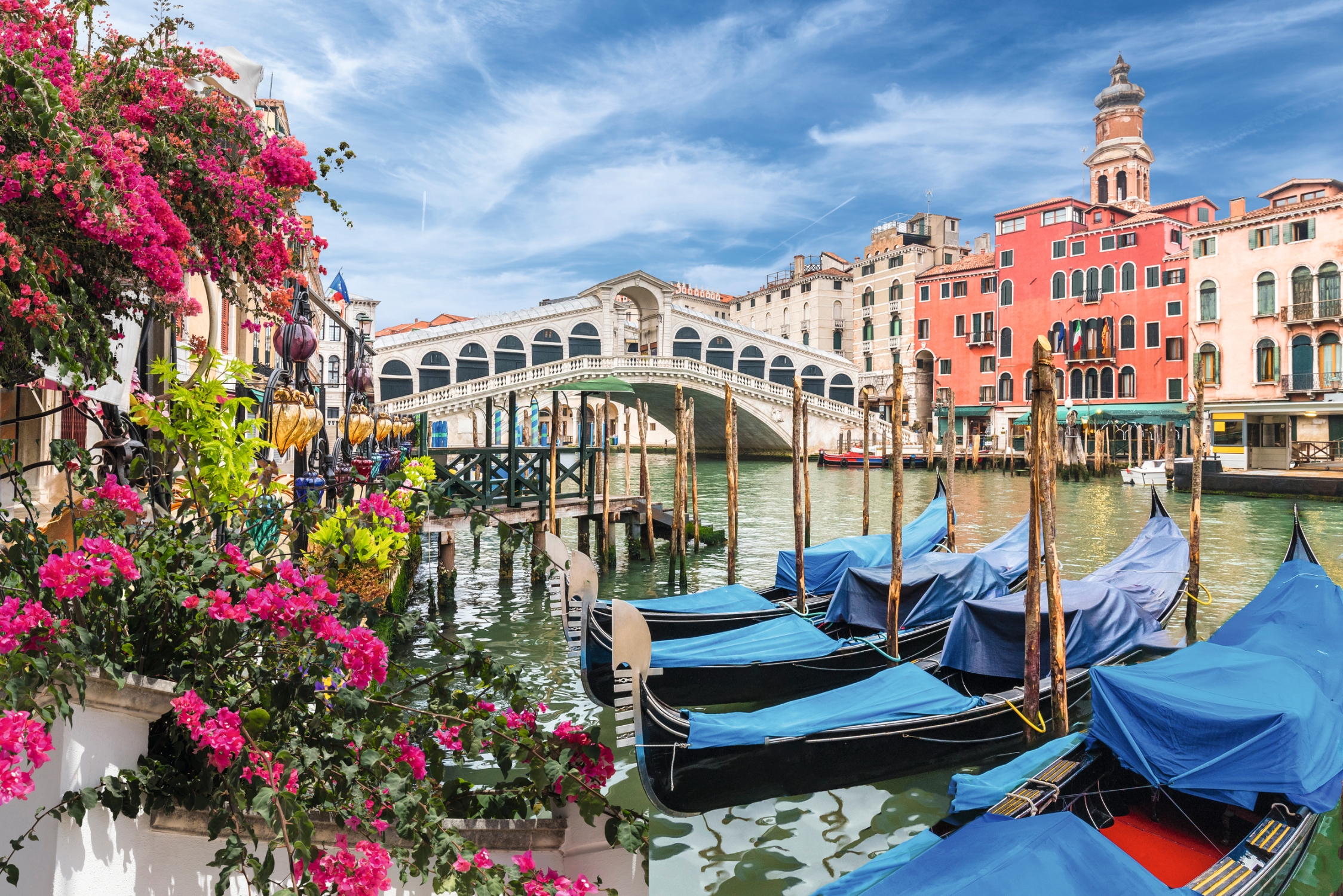 Rialto Brücke in Venedig
