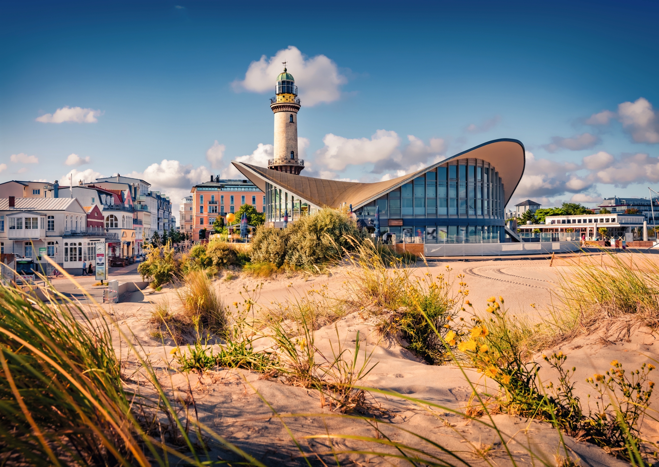 Warnemünde im Sommer
