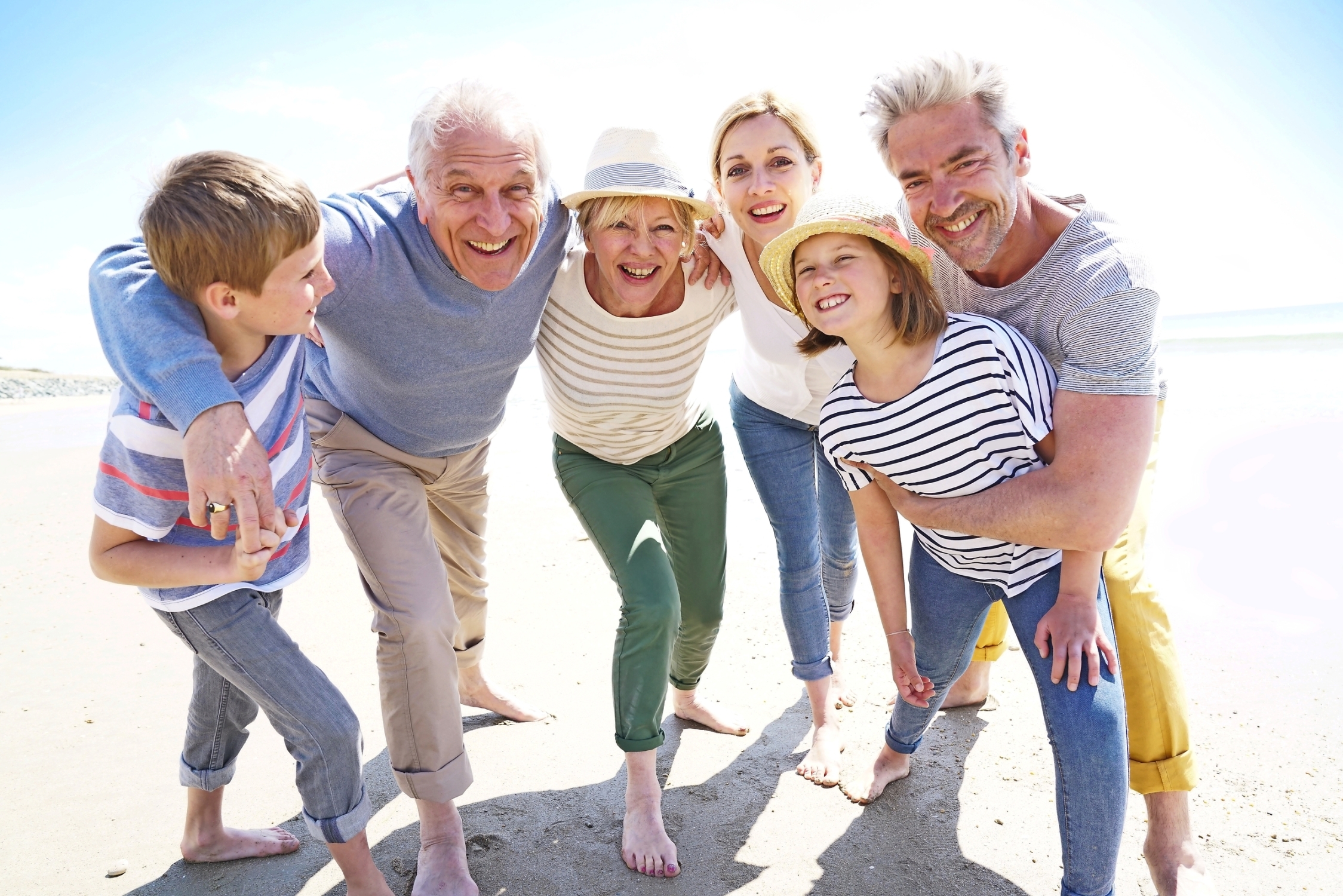 Mehrgenerationen-Familie